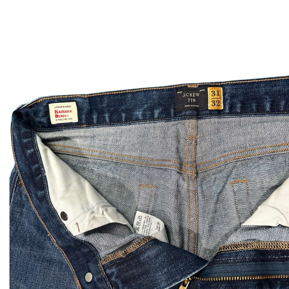J. Crew 770 Japanese Kaihara Denim
